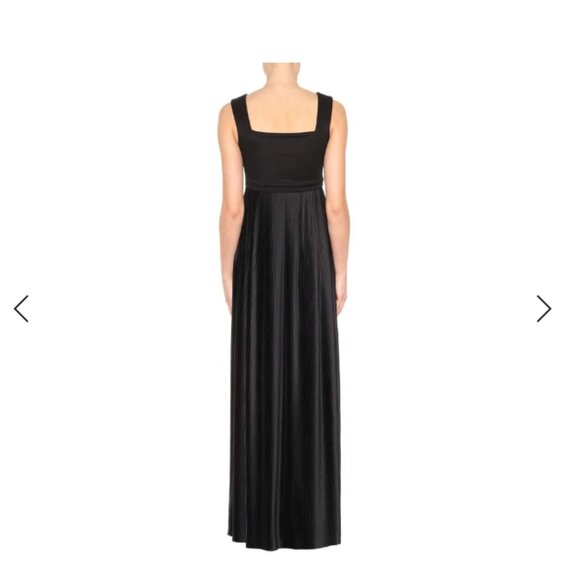 The Row Pleated Sleeveless Gown - Picture 3 of 6
